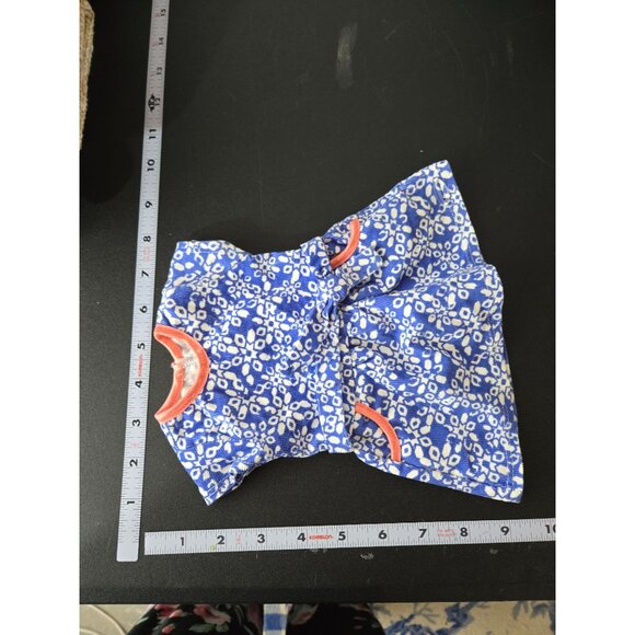 American Girl Truly Me Floral Print Corduroy Dress for 18 inch Doll Play Toy - Picture 4 of 5